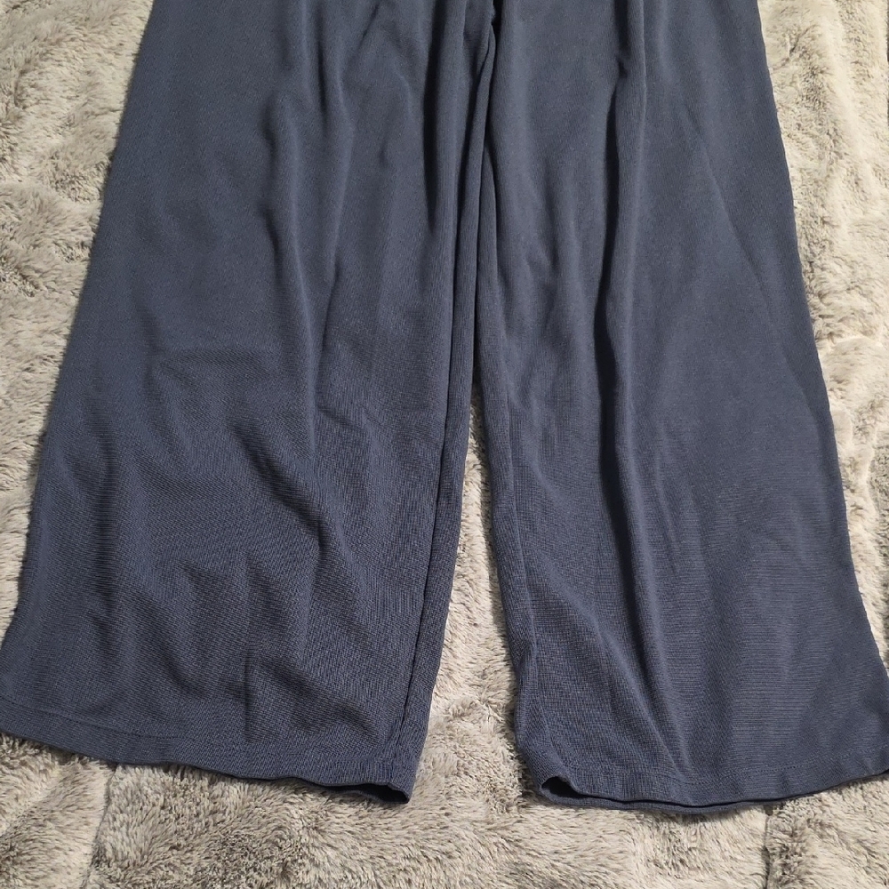 HALARA Blue Ribbed Pants - Picture 4 of 6